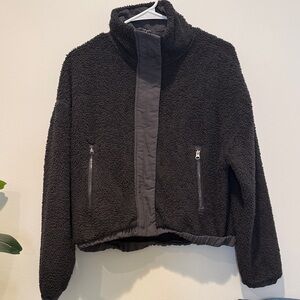 Vuori - Dark Grey Fleece Jacket- Women’s Small - Good Condition